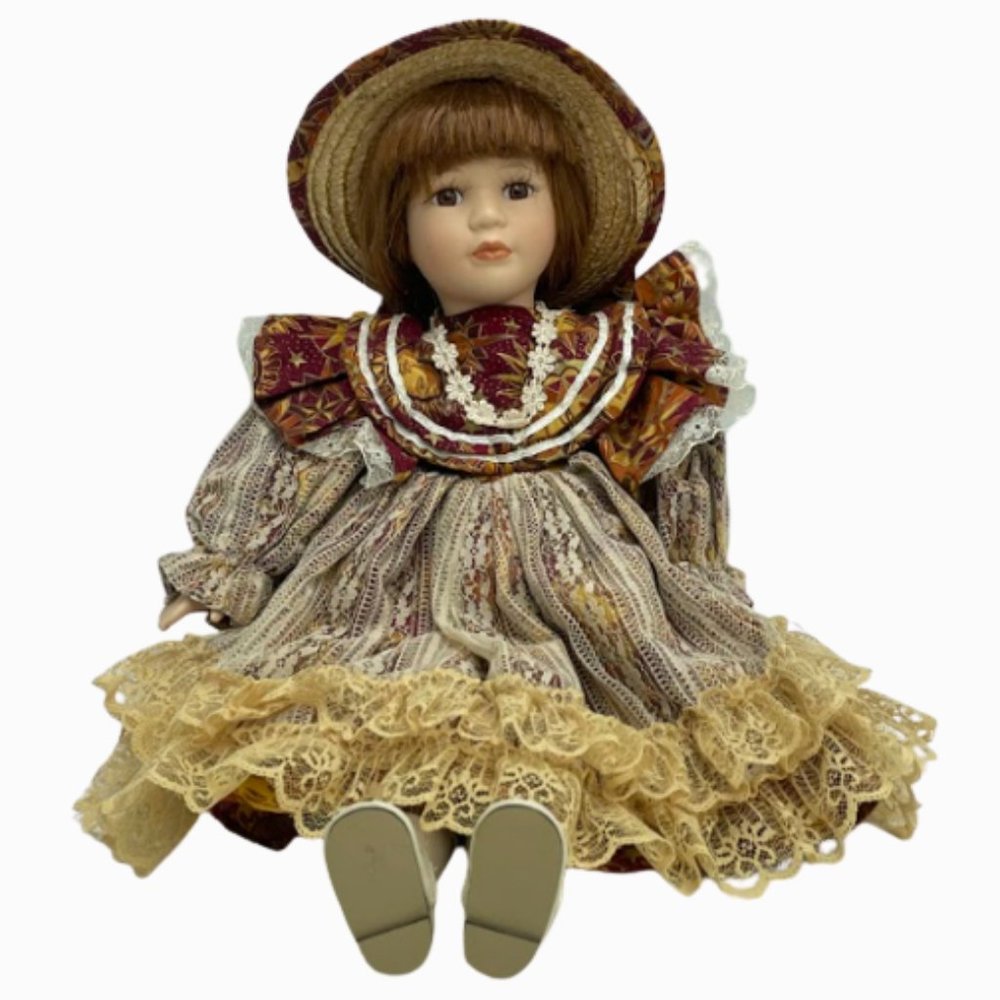 1997 Angelina Visconti Limited Edition Porcelain Doll Fine Collection Ornament